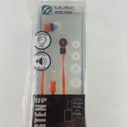 Brand New Red In Ear Headphones 