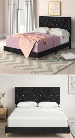 Queen Bed Headboard/boxspring