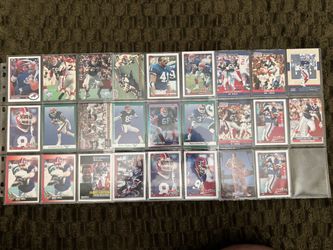 Buffalo Bills NFL Trading Cards Lot