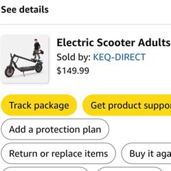 Electric Scooter Adults 10"/8.5" Tires