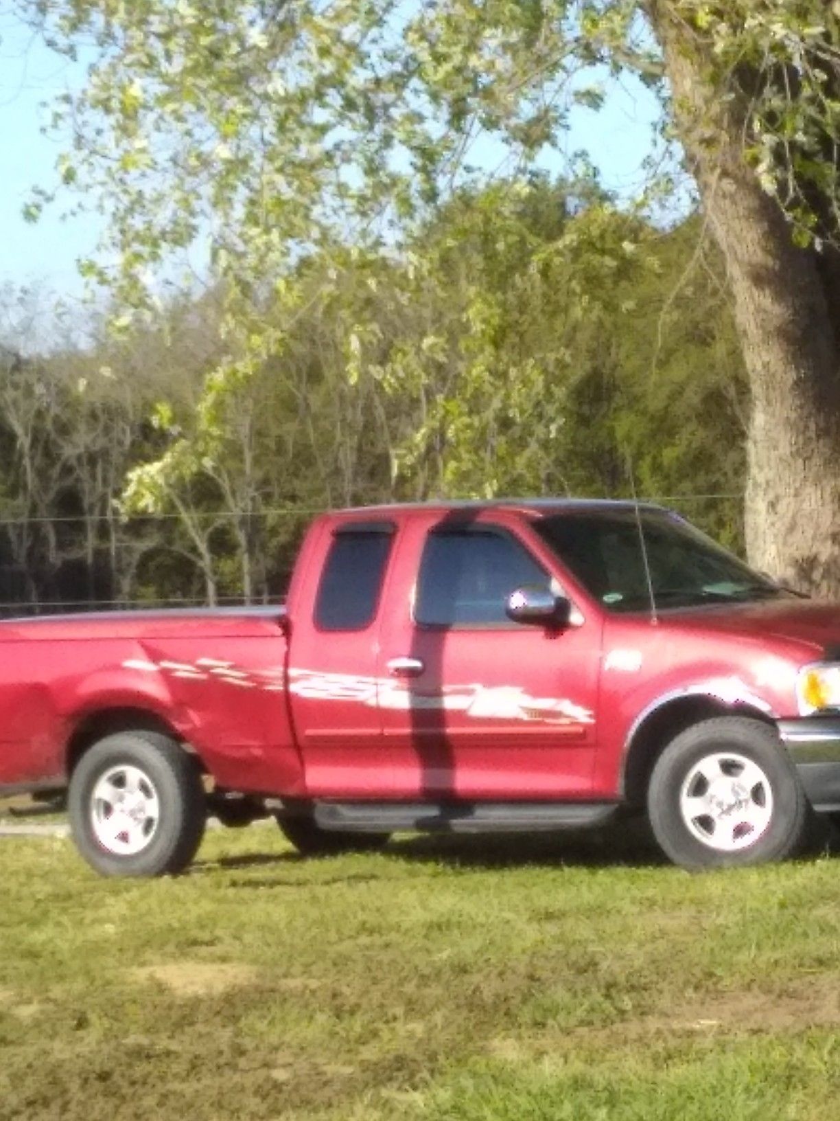 8 foot pick up load of wood.. hardwood