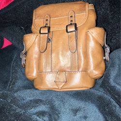 Authentic Coach Backpack Purse