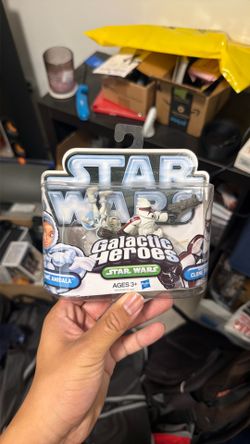 Galactic Heroes Padme and Clone