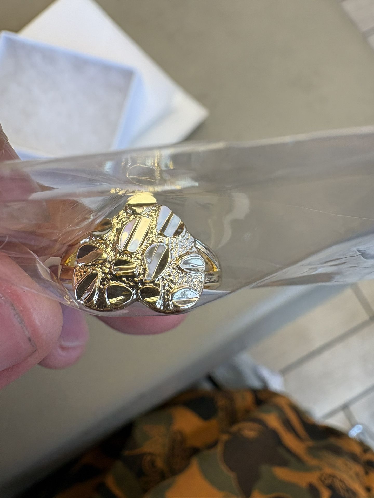 14k gold Plate Heart Rings