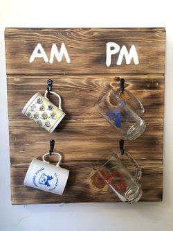 Wooden Coffee Cup / Beer Cup Holder