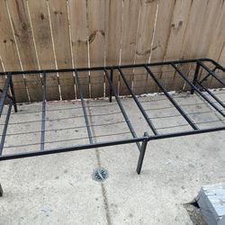 Metal Bed Frame.   26"× 73" 20$