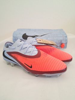 Nike Phantom 6 Low Elite FG Blue Crimson Soccer Cleats