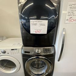 USED SAMSUNG WASHER AND DRYER SET