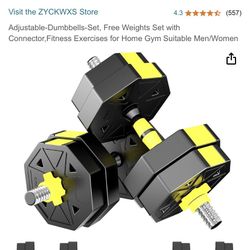 Dumbbell Set / 65lbs Total Weight (2x Dumbbells)