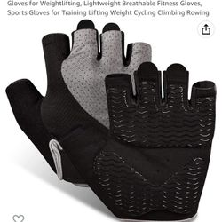 Sunnex Gym Gloves for Women, Workout Gloves Women, Fingerless Gloves for Weightlifting, Lightweight Breathable Fitness Gloves, Sports Gloves for Train