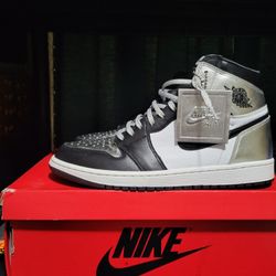 Jordan 1s High Silver Toe 