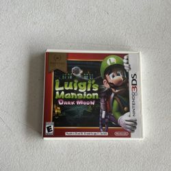 Nintendo 3DS Luigi’s Mansion Dark Moon game