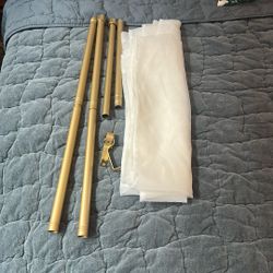 Sheer Panels Curtain And Rods