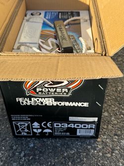 XS POWER D3400R GROUP 34R 12V AGM BATTERY  like new 2 months old selling because I bought the wrong one. I was suppose to buy the XS Power PWR-S5 3400