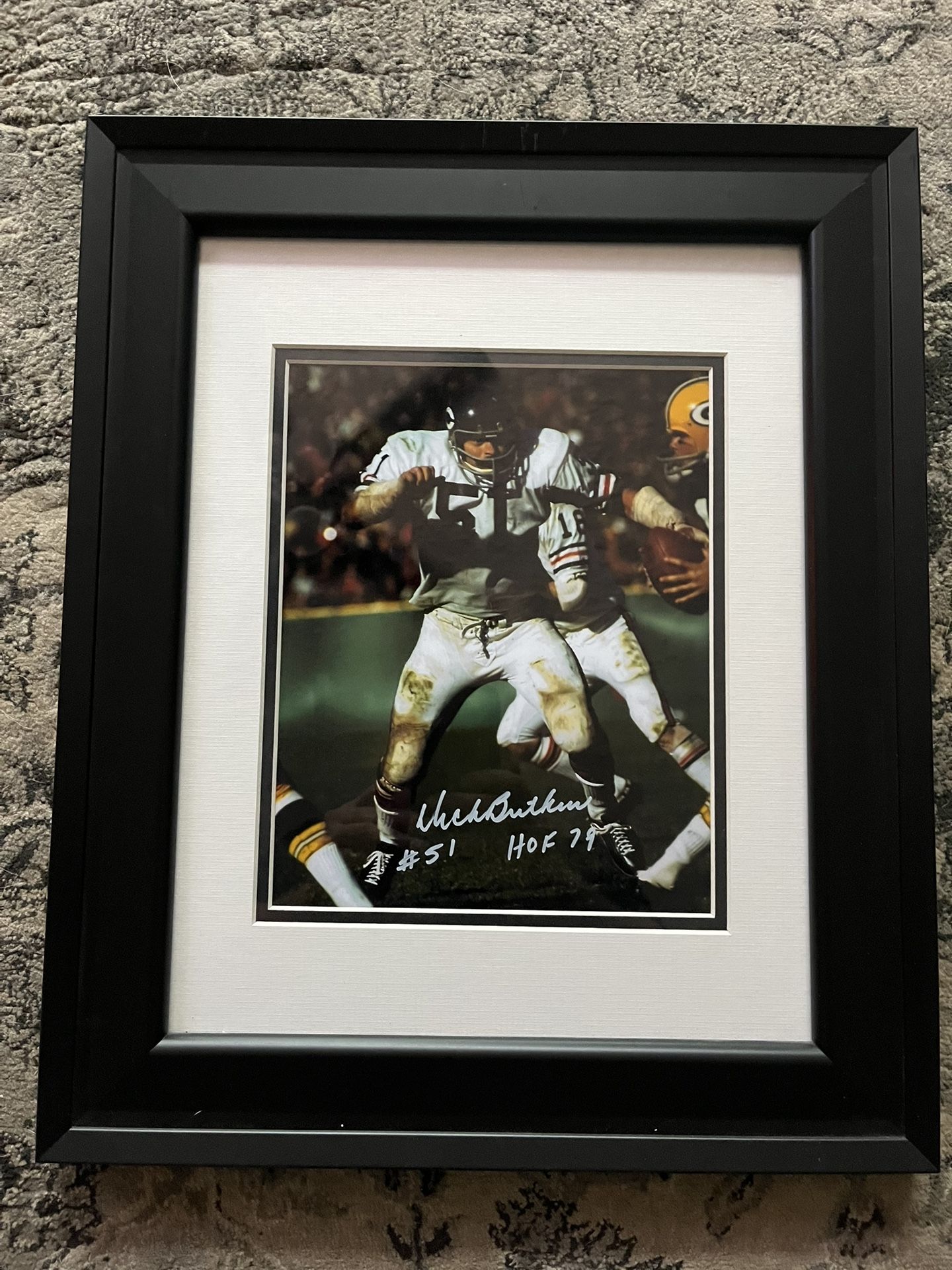 Dick Butkus Autographed Picture