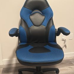 Comfortable Gaming / Office Chair – Blue & Black