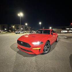 2018 ford mustang ecoboost 2.3L manual 