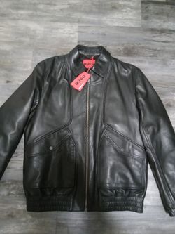 Hugo Boss Leather Jacket 