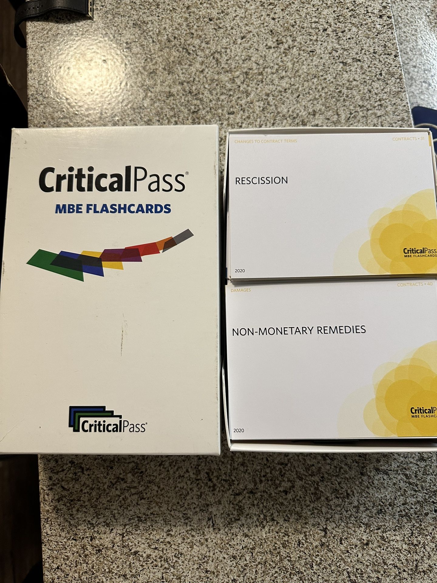 Critical Pass Flash Cards