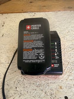 18v Porter cable battery and charger