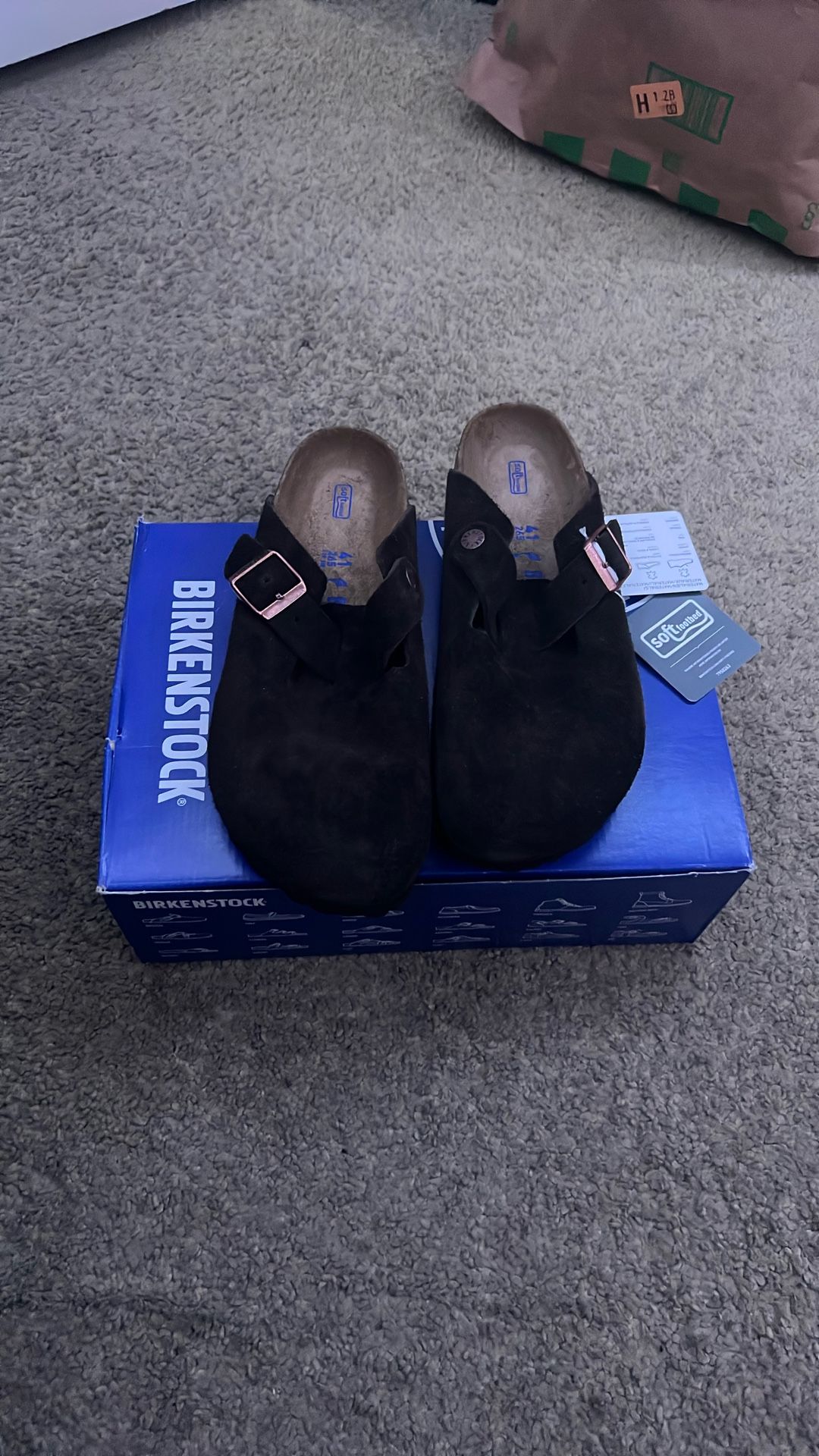 birkenstocks clogs mocha