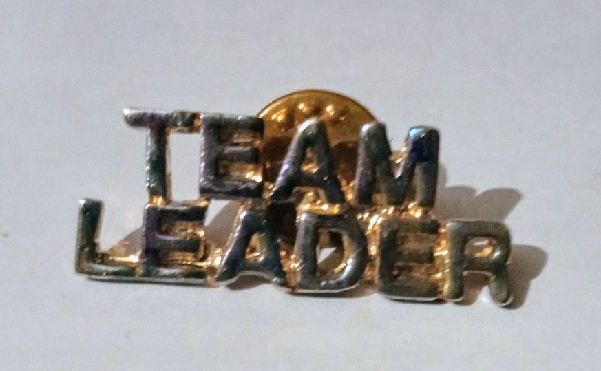 Team Leader Unique Collectible Lapel Pin A-1