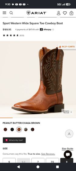 Ariat cowboy boots
