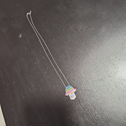 Hamsa necklace 