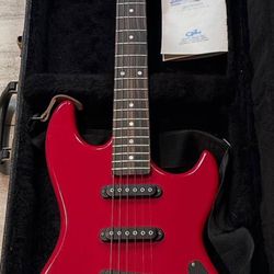 G&L by Fender SC-3 1980s Electric Guitar Red