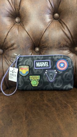 Marvel patch wallet