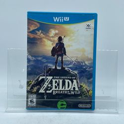 Zelda Breath of the Wild (Nintendo Wii U, 2017)