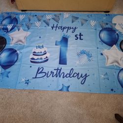 Birthday Fabric Banner 