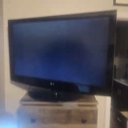 42" LG TV With Remote And Stand