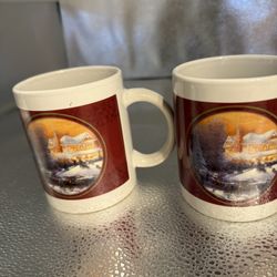 Winter Scenery Mugs