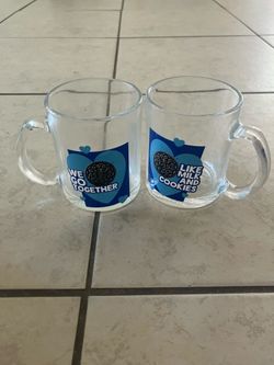 Set of oreo glasses