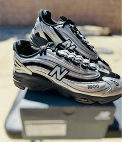 New Balance 1000 Black Silver Metallic