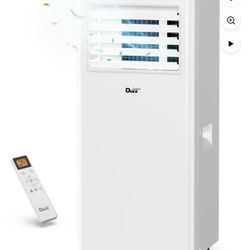 DuraComfort 8000BTU Portable Air Conditioner for Room up to 230 Sq.Ft, 3-in-1 AC Unit 5100BTU (SACC), Cooling, Dehumidifying, Fan