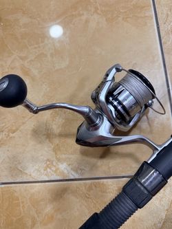 Shimano Stradic reel and ugly stick rod