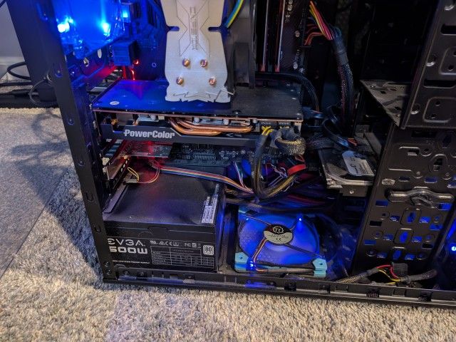 i5-8600k + RX 5700XT
