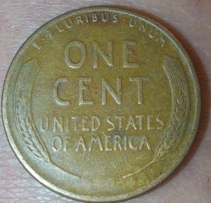 1937 No Mint Stamp Wheat Penny