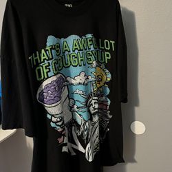 Awful Lot Of Cough Syrup Tee 2xl 
