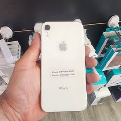 Apple iPhone XR 64GB in White (Factory Unlocked/Desbloquiado)