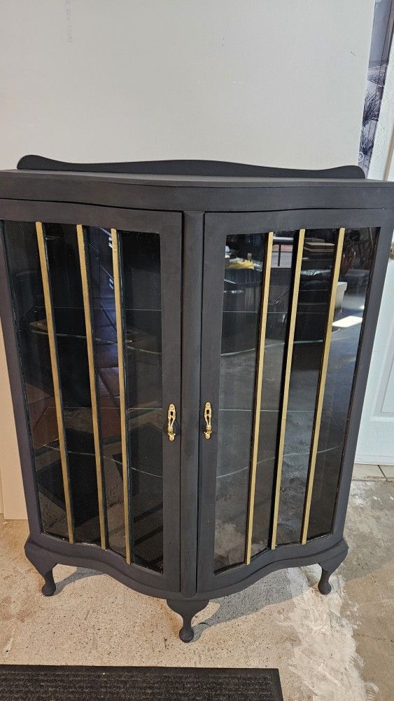 Refurbished Vintage Display Cabinet