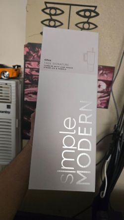 SIMPLE MODERN USA 40Z TUMBLER  NEW