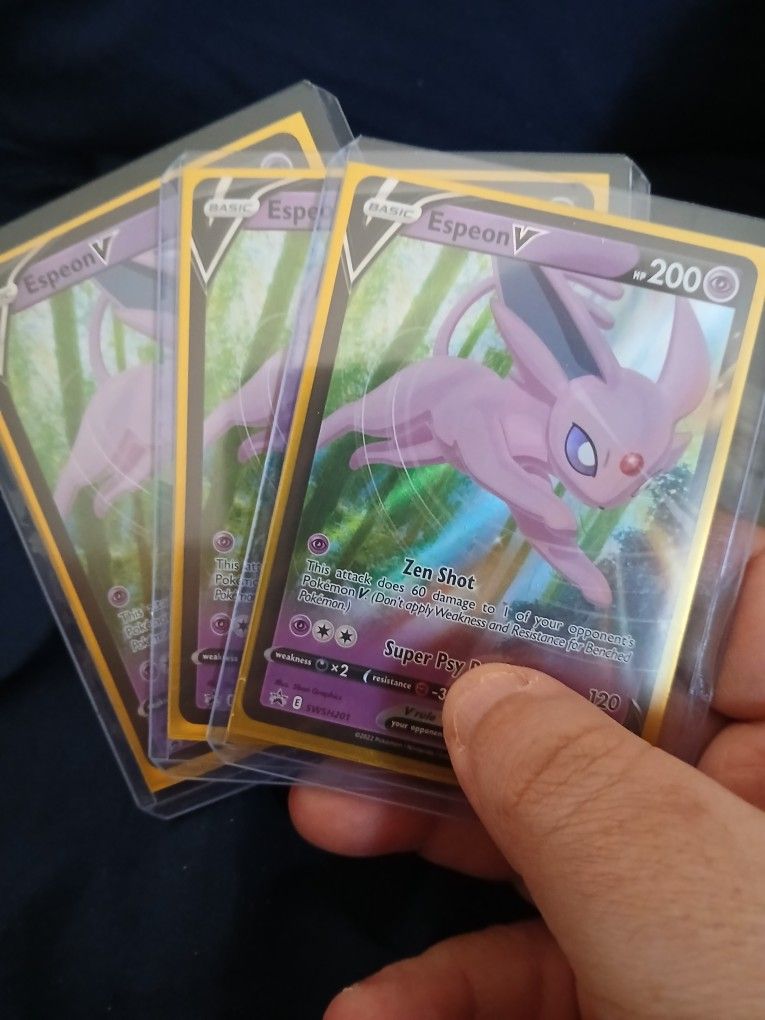 Espeon V Promo X3 