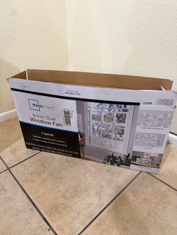 Dual Window Fan