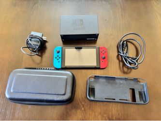 Nintendo switch $150 (with games $180)