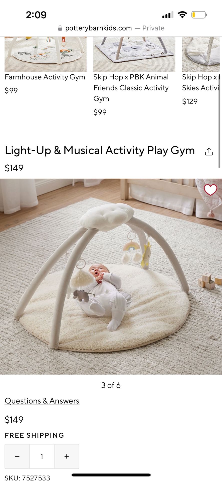 Light Up Musical Play Pen