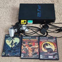 Playstation 2 w/HDMI and games.