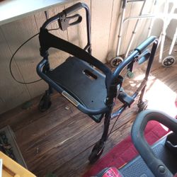 Walker With Seat 